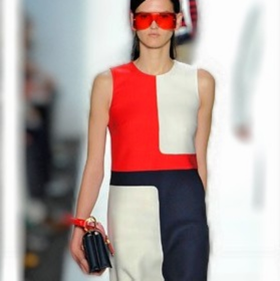 Michael Kors Made in Italy Colorblock Dress - Picture 4 of 10